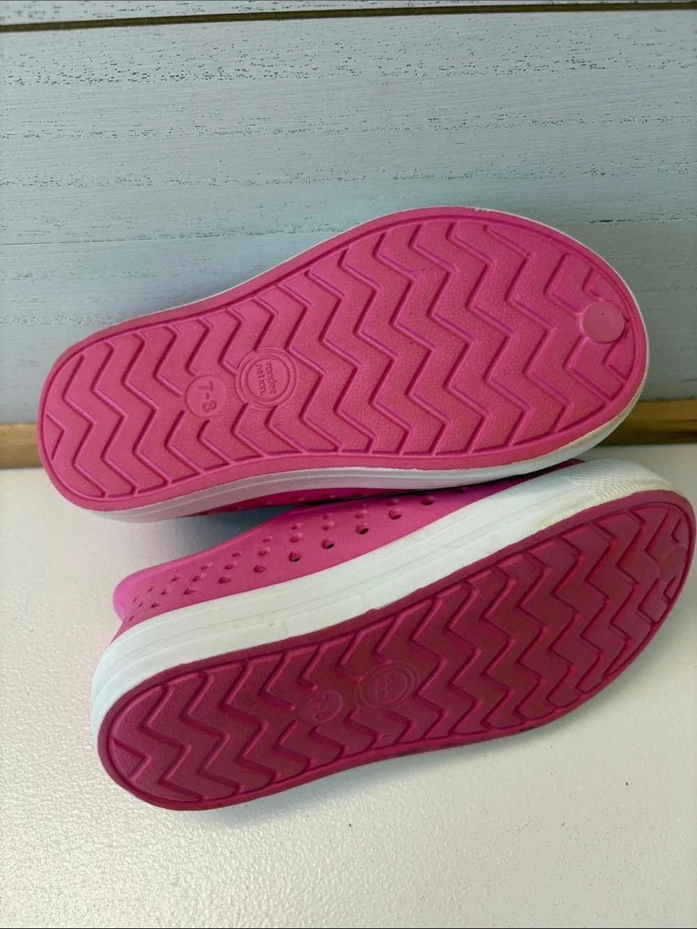 ❤️ PICK 4/$20 Kids Pink Slip-On Water-Resistant Shoes
